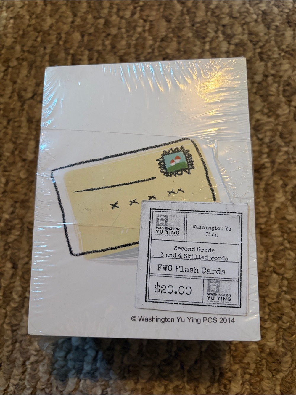 Second grade Flash Cards- level 3/4 skill words- NWT